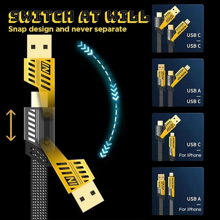 4 in 1 car cable